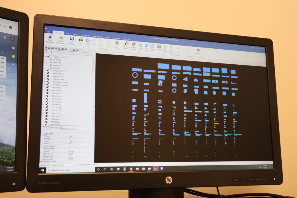 creating laser-cut parts with CAD Software