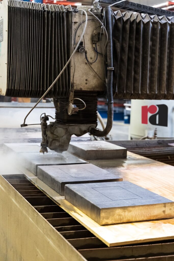 water jet metal cutter