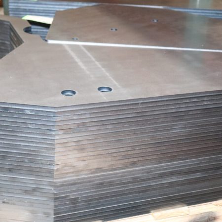 Pallets of Laser cut metal parts