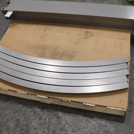 Pallet of Laser cut metal parts